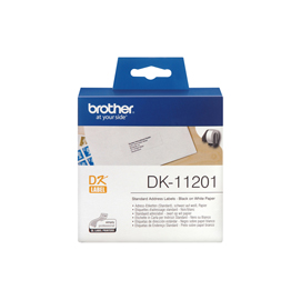 Brother DK-11201 - Nero su bianco - 29 …